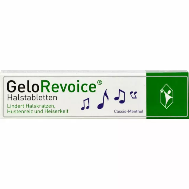 Gelorevoice Tabletas de Garganta Cassis-Menthol Lut Tab. 20 Pieza PZN08846050