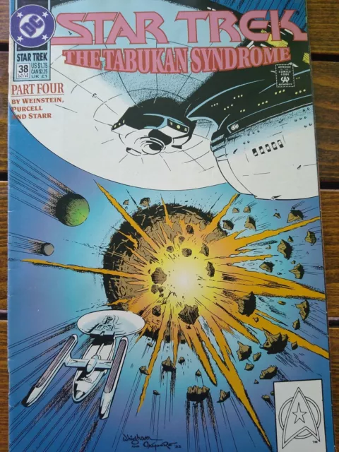 Star Trek DC Comic 38 Das Tabukan-Syndrom Teil vier 1992 SELTEN USA IMPORT