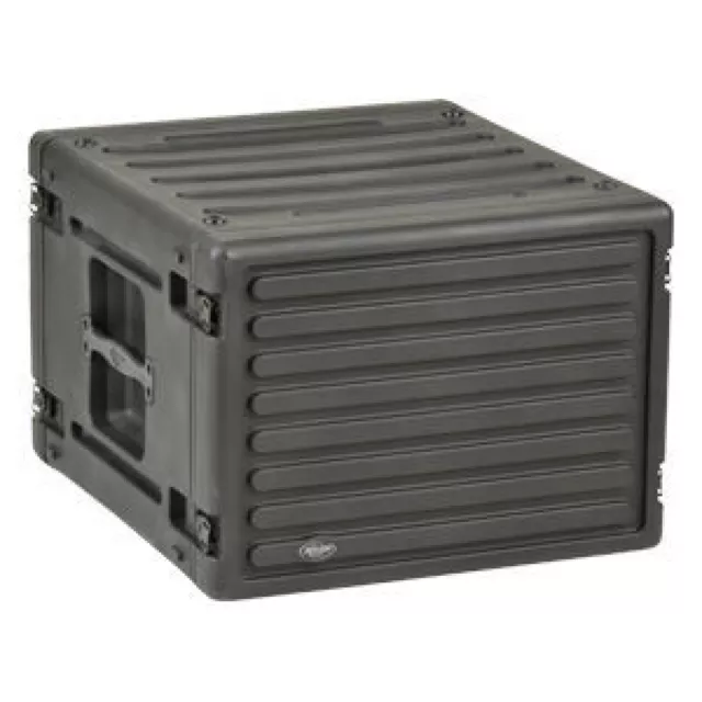 SKB 1SKB-R8U Roto Rack Molded Stackable 8 Space Audio Rack Lifetime Warranty