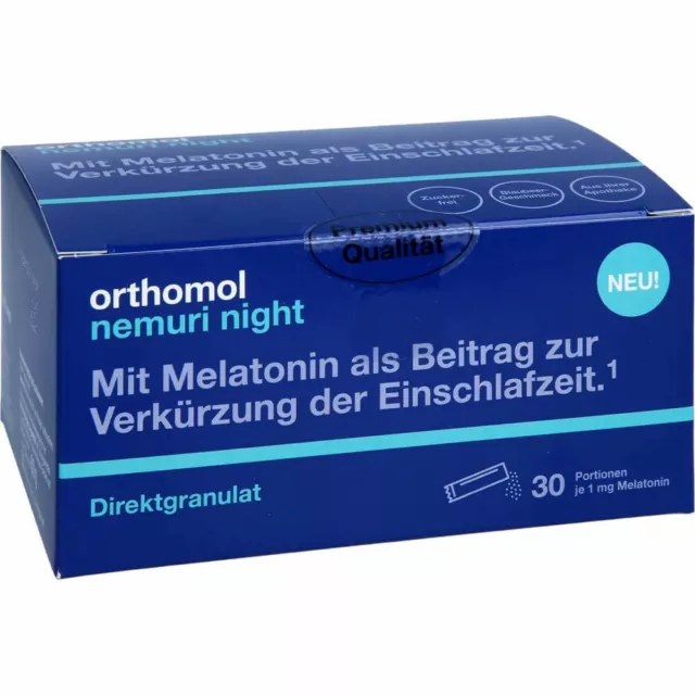 Orthomol Nemuri Nuit Granules 30 Pièces PZN17440252