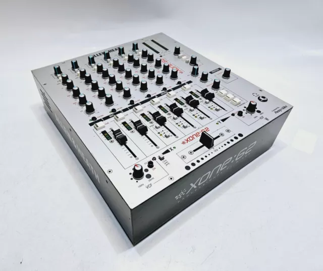 ALLEN & HEATH XONE:62 DJ MIXER 6 Channel - Excellent Used Condition MADE IN UK