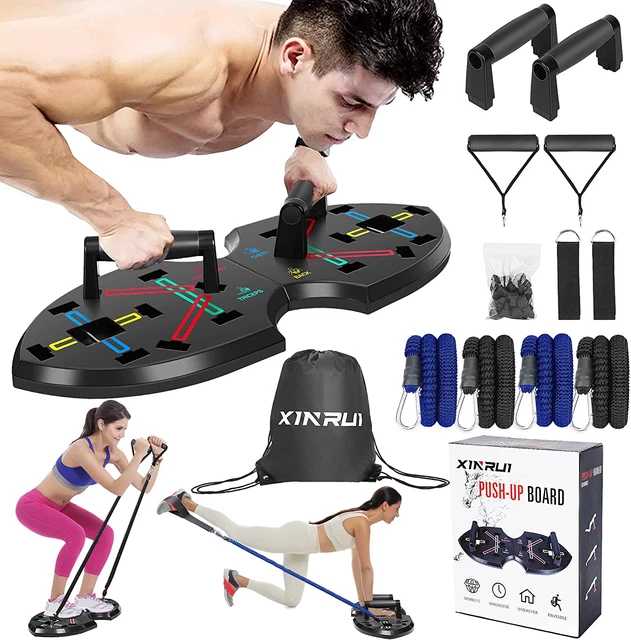Push up Board, Portable Multi-Function Foldable 20 in 1 Push up Bar, Push up Han