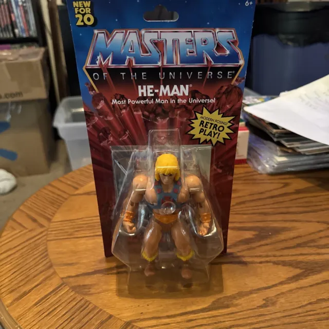 Masters of the Universe Origins He-man 5.5 inch Action Figure Mattel 2020 MOTU