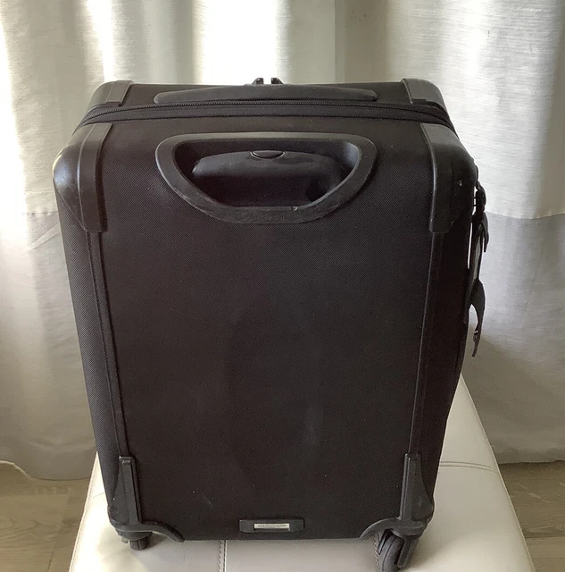TUMI Alpha 2 Black 4 Wheel Expandable Suitcase Carry On 22 x 16 Inch 3