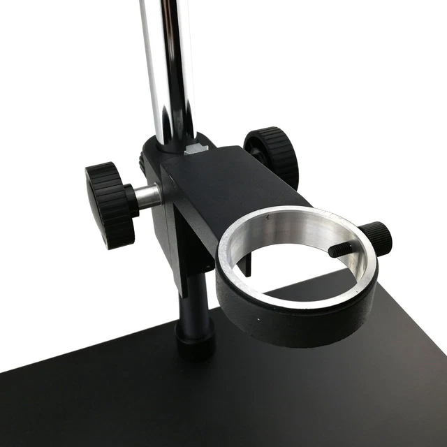 Industrial Microscope Camera Stand 50mm Lens Holder Metal Working Table Platform 2