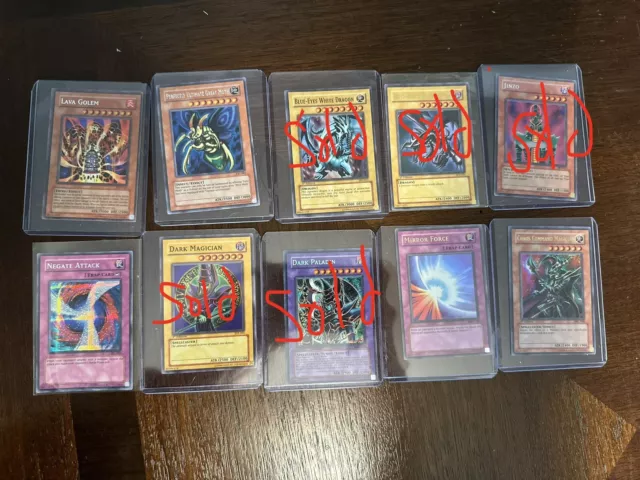 Lot of Yu-Gi-Oh! Cards - 15 Holos (Movie set, DDS set, and magnet warrior trio)