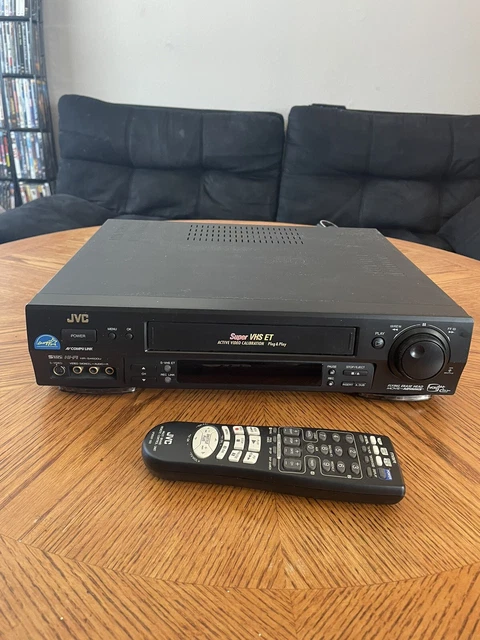JVC HR-S4600U SUPER VHS ET S-VHS VCR Plus 4 têtes Hi-Fi Deck avec