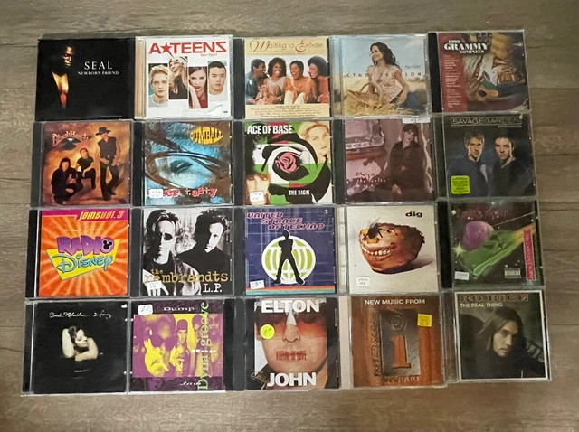 Lot Of 20 Music CDs Rock Country Kids
