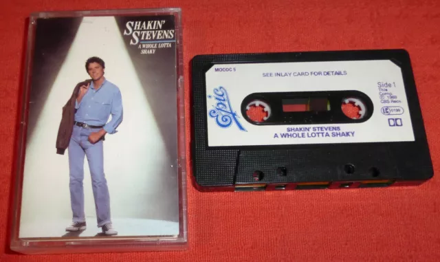 Shakin Stevens - Uk Cassette Tape - A Whole Lotta Shaky