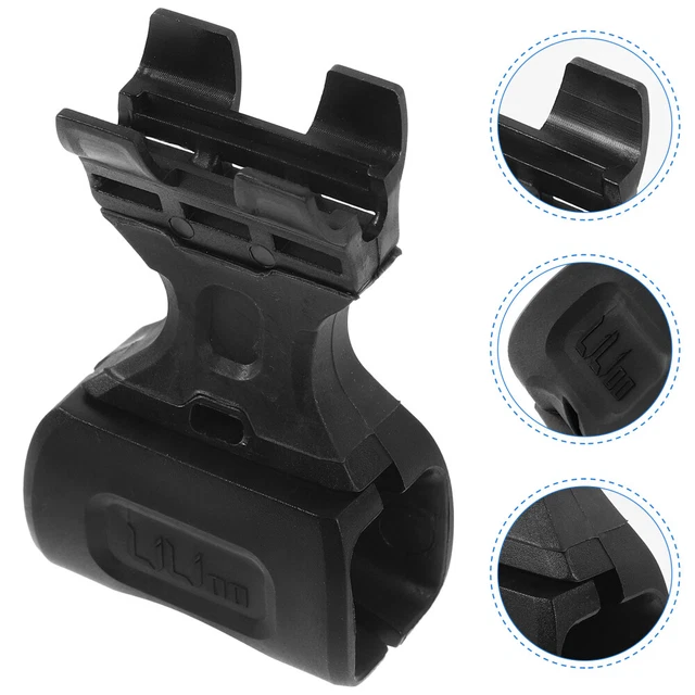 CYSKY Guida Catena Bici da Strada, Protezione Catena Bici da Gravel per Singolo Ingranaggio, Montaggio Telaio Deragliatore Anteriore (Lega di Alluminio 7075) (Nero