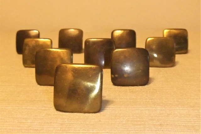 Lotto Di 10 Maniglie O Pomelli In Bronzo Art Deco
