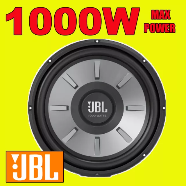 JBL 12" Inch 1000w Car Audio Subwoofer Driver Bass STAGE SPL Sub Woofer New