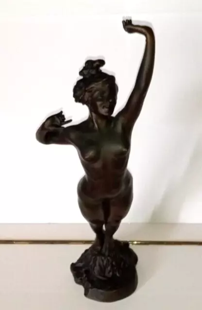 Rare Howard Chandler Christy 1925 Miss America bronze Sculpture