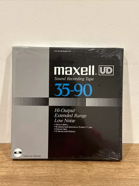 Maxell XLI 35-90 Sound Recording Tape Hi-Output Extended Range Brand New Sealed