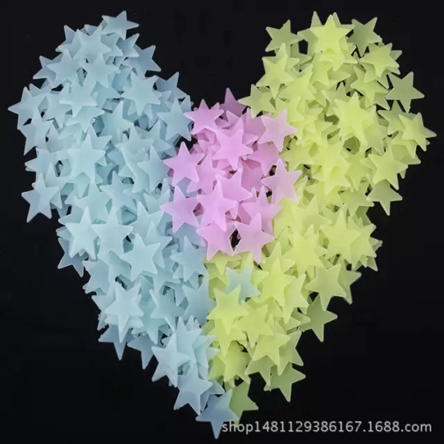 Glow in the Dark Ceiling Stars, the most realistic stars, removable, EZ  stick on