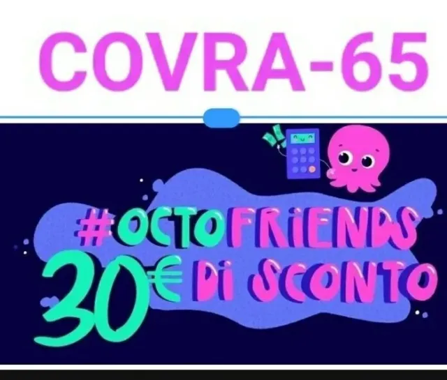 Codice sconto OCTOPUS Energy sconto 30€ codice - COVRA-65