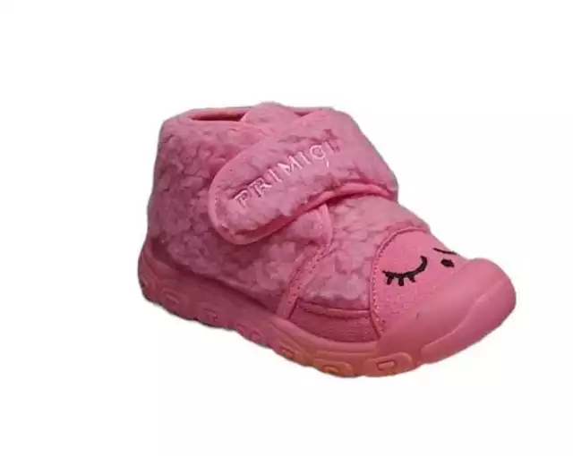 PRIMIGI 2946200 pantofole scarpe bimba primi passi pelliccia rosa
