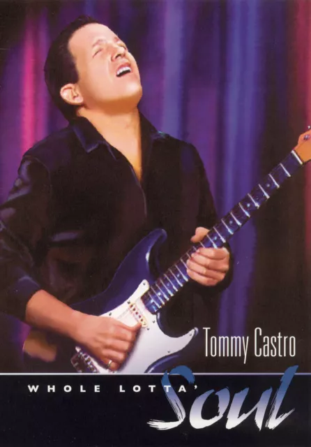 Tommy Castro Whole Lotta Soul New Region 1 Dvd