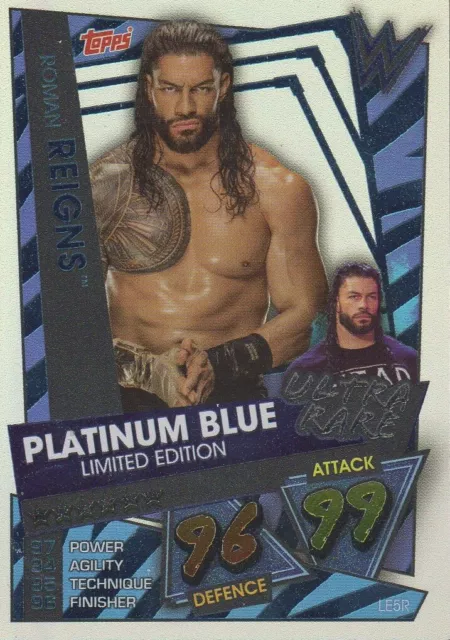 WWE Slam Attax 2021 - ICONOS, 100 y 101 club, xl, edición limitada y tarjetas raras