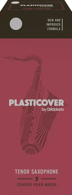 D'Addario Rico Plasticover Tenor Sax 2.5 Reeds 5-Pack RRP05TSX250