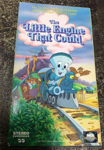 THE LITTLE ENGINE That Could VHS Video Tape 1991 Booker Animation Watty