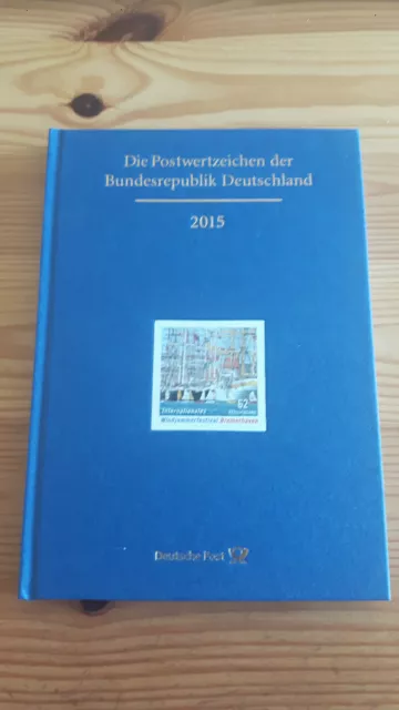 Leeres Jahrbuch BRD 2015 - VIP- ohne Schuber mit Schwarzdruck / Hologramm