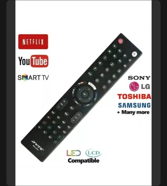 Universal Remote Control For All Devices Perfect UK TV Replacement Controller
