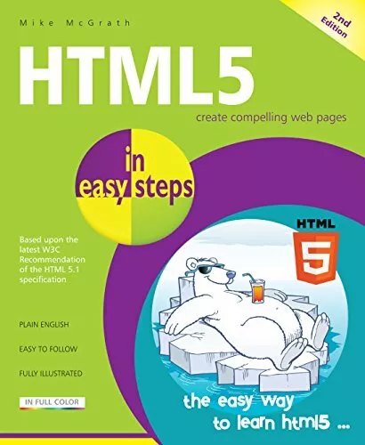 HTML5 in easy steps, 2nd Edition by Mike McGrath Book The Fast Free Shipping