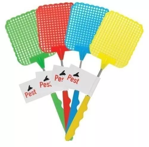 Extendable Fly Swatter Telescopic Insect Swat Bug Mosquito Wasp Killer Flies 2