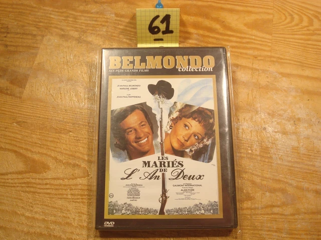 DVD : Les Mariés De L'An Deux - Jean-Paul Belmondo // Comme Neuf