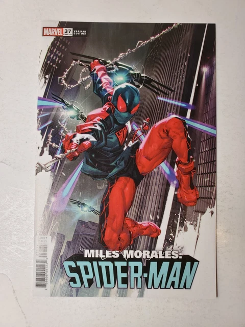 MILES MORALES SPIDER-MAN #37 NGU VARIANT MARVEL COMIC SALADIN AHMED NM see pics