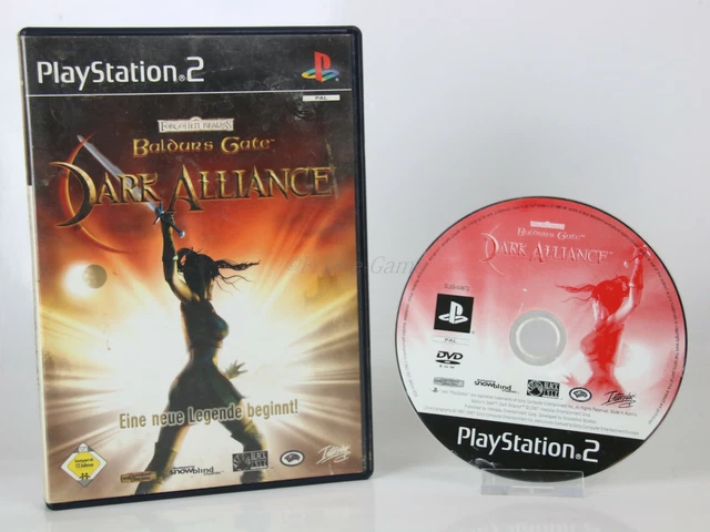 Jeu Baldur's Gate: Dark Alliance PlayStation 2 Version PAL - Complet (boîtier, Notice) - Bon état