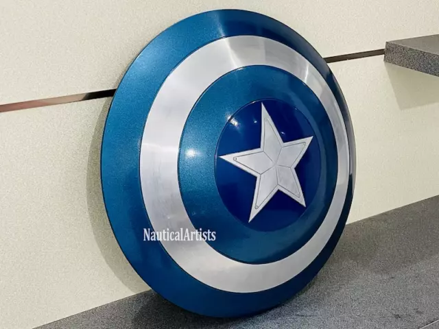 Bouclier Captain America Le Soldat de l'Hiver Bouclier Furtif Cosplay 22 pouces