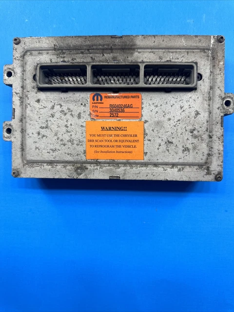 2001 01 Dodge Durango 5.9L Engine Control ECU ECM Module  56040246AG R6040246AG