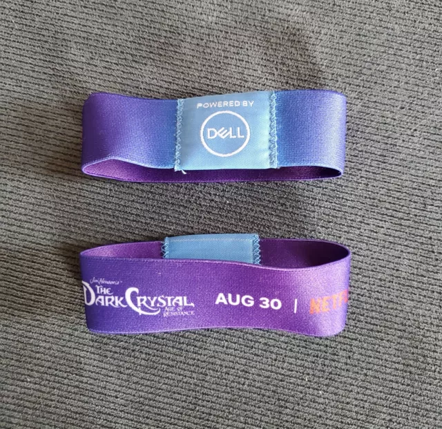 RARE - SDCC Netflix The Dark Crystal Age of Resistance Wristband (1)