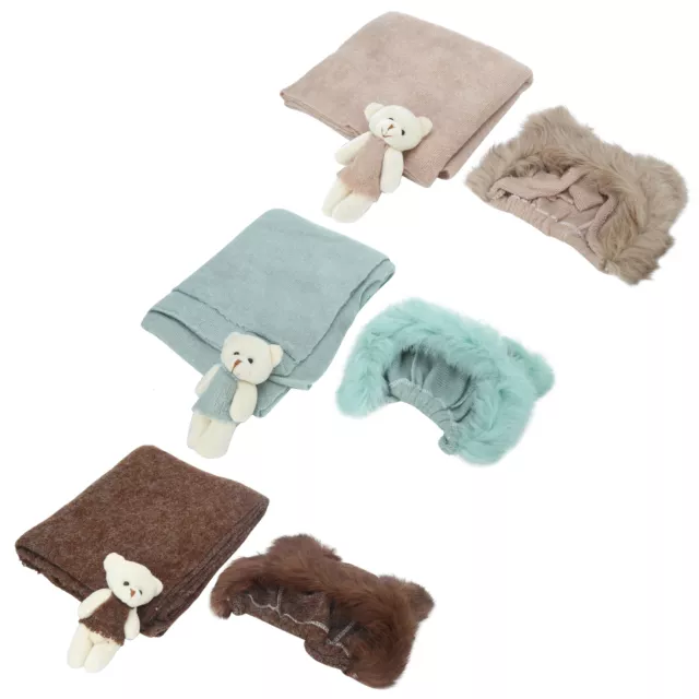 Baby Infant Photography Props Baby Outfits Hat Wrap Blanket Photo Shooting HOT