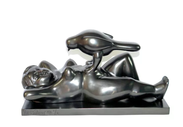 F. BOTERO "Dream" Original Bronze Sculpture Signed, Sealed & Numbered. 2/6