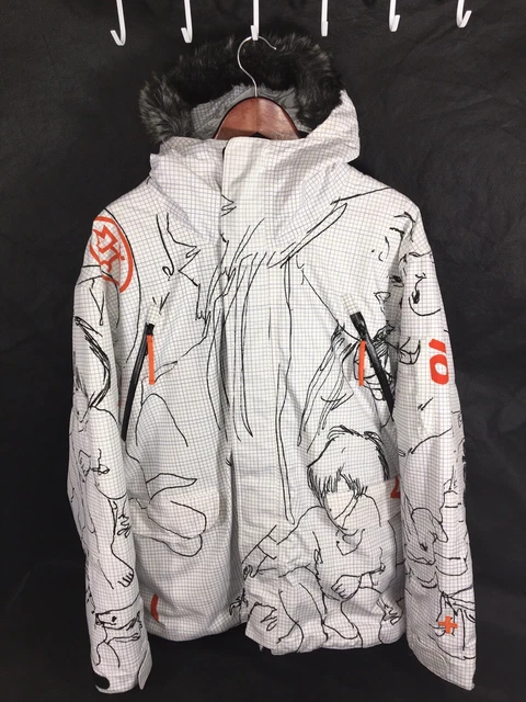 Rossignol JC De Castelbajac Winter SKI JACKET Coat Gore-Tex Checkered Anime L Rossignol JC De Castelbajac Winter SKI JACKET Coat Gore-Tex Checkered Anime L