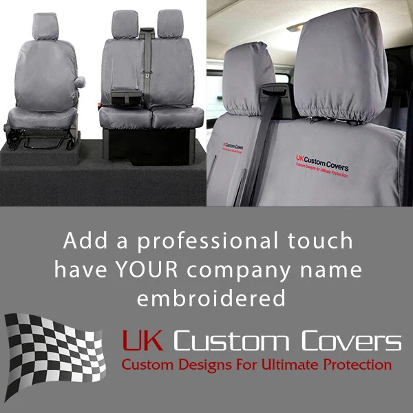 Sitz Ford Transit Für Ford Transit Mk6 Mk7 Mk8 - Deluxe Blau/Schwarz Van Sitzbezüge Ford Tourneo Custom Sitz