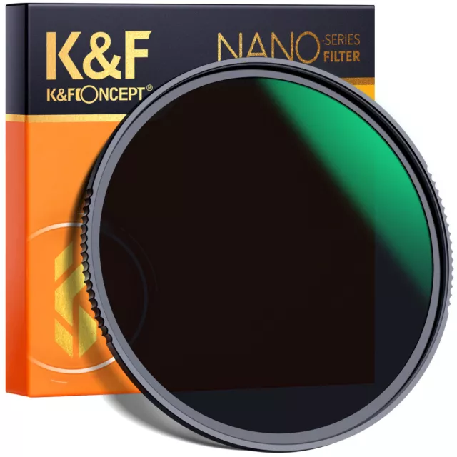 K&F Concept ND64 lens filter 49/52/55/58/62/67/72/77/82mm Nano-X multi-coated