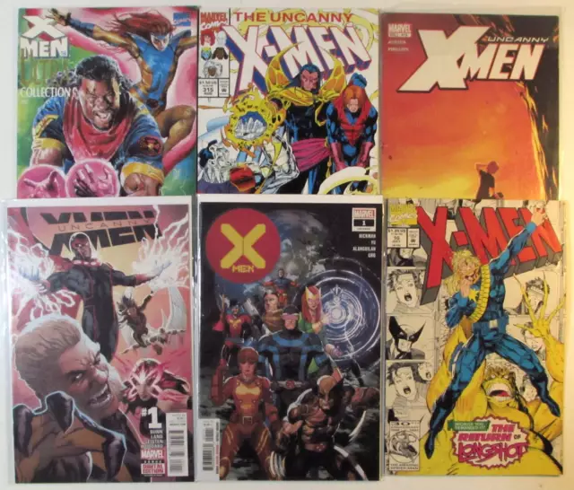 X-Men Lot of 6 #10,2019 1,Uncanny 315,413,2nd Series 1,Ultra Marvel 1992 Comics