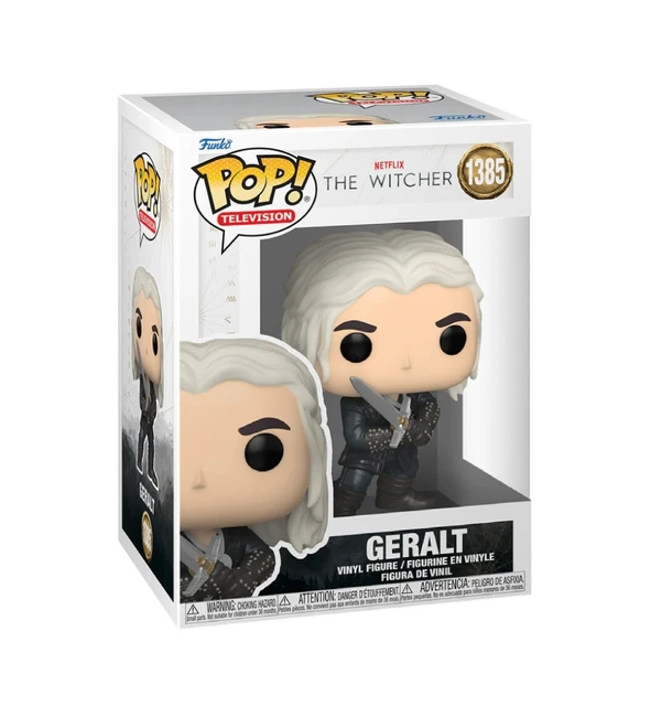 Funko Pop! The Witcher: Geralt (With Sword) (Season 3) Vinyl Figure Ad Icons 