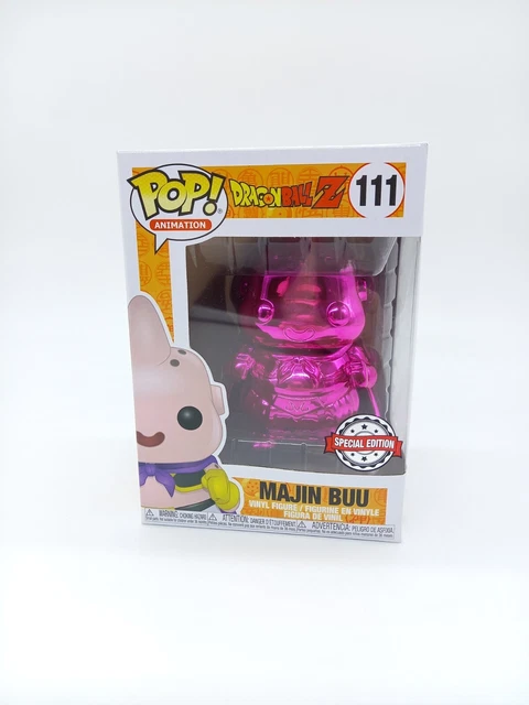 Funko Pop! Dragonball Z Nr. 111 "Majin Buu" Chrome Special Edition Vinyl Figur