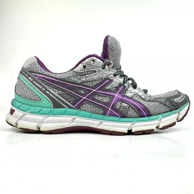 ASICS GEL FLUX FEMMES Taille 8 Gris Vert Et Bleu EUR 21 46 PicClick FR