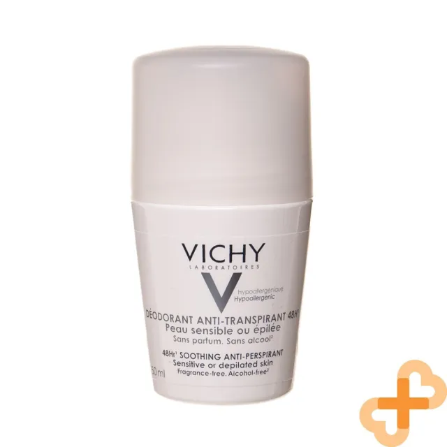 Vichy Desodorante Antitranspirante 50ml 48hour Roll-On Piel Sensible Calmante 3
