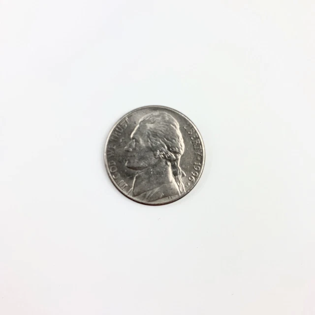 1996 USA Five Cents Coin - United States of America Coin - VGC