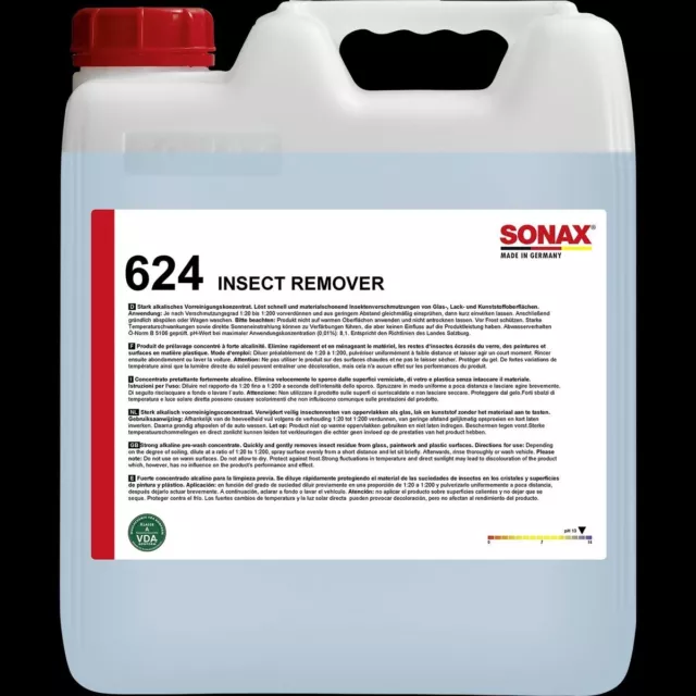 SONAX 06246000 Insektenentferner Kanister 10L