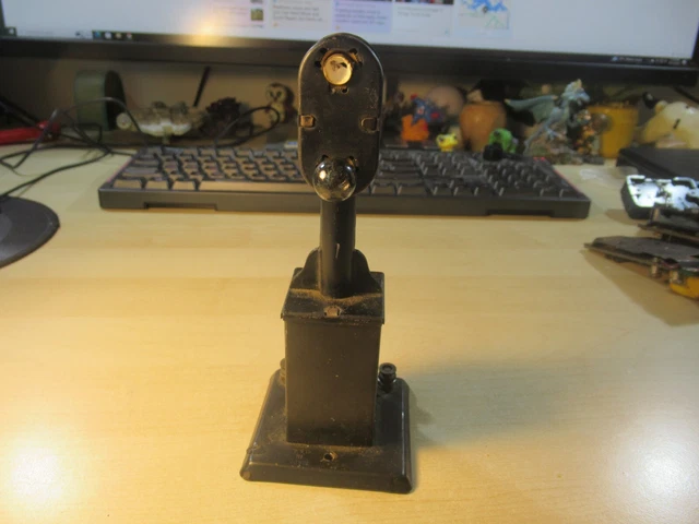 Black Railroad Bulb Train Toy Part 1950'S No Idea What It Is Stamped Made In Usa Black Railroad Bulb Train Toy Part 1950'S No Idea What It Is Stamped Made In Usa