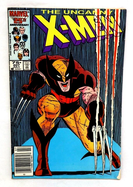 The Uncanny X-MEN Vol. 1 #207 July 1986 Vintage Marvel Comics Tracked Post