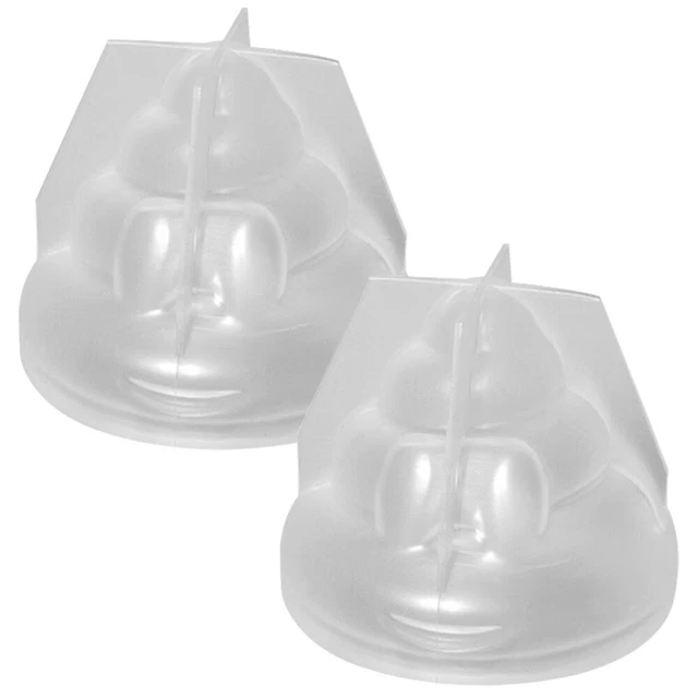 2 piezas moldes de velas de silicona artesanales reutilizables hágalo usted mismo moldes flexibles